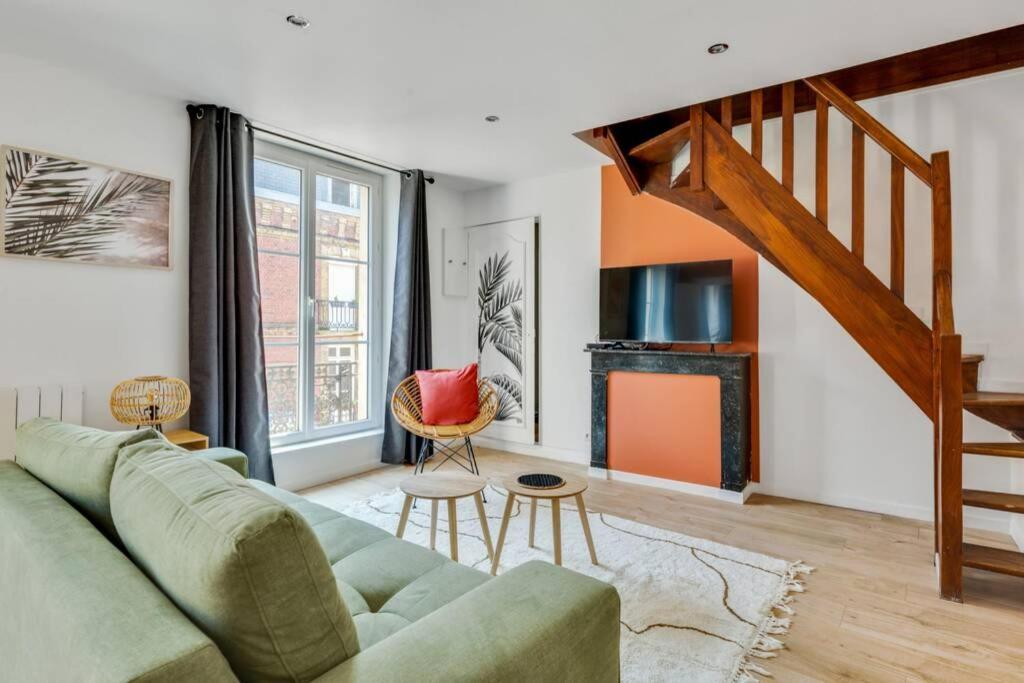 *** Le Refuge Dieppois *** Superbe Duplex Coeur De Ville ディエップ エクステリア 写真