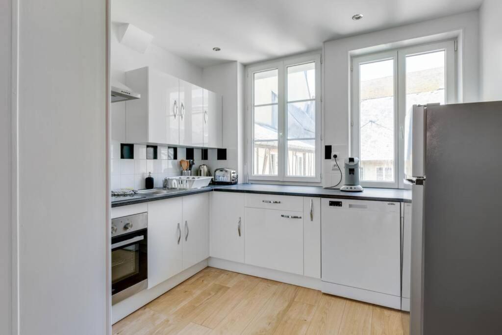*** Le Refuge Dieppois *** Superbe Duplex Coeur De Ville ディエップ エクステリア 写真