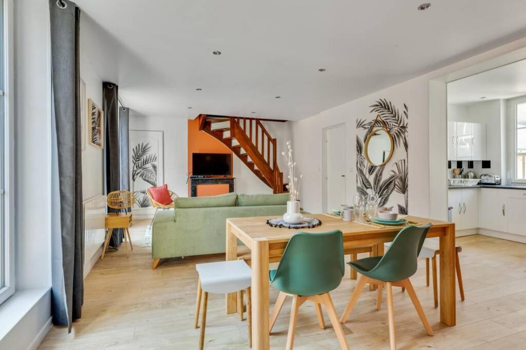 *** Le Refuge Dieppois *** Superbe Duplex Coeur De Ville ディエップ エクステリア 写真