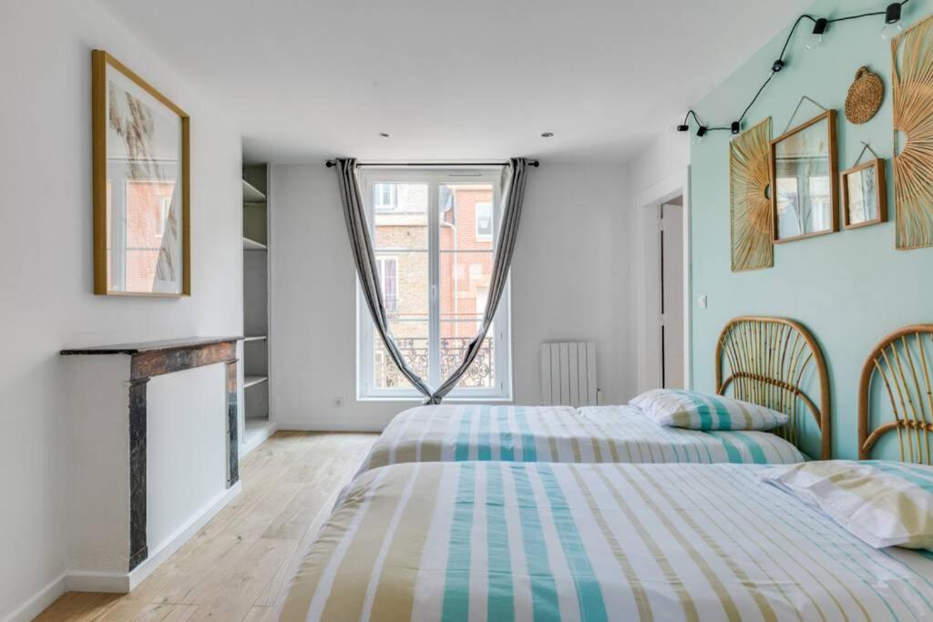 *** Le Refuge Dieppois *** Superbe Duplex Coeur De Ville ディエップ エクステリア 写真