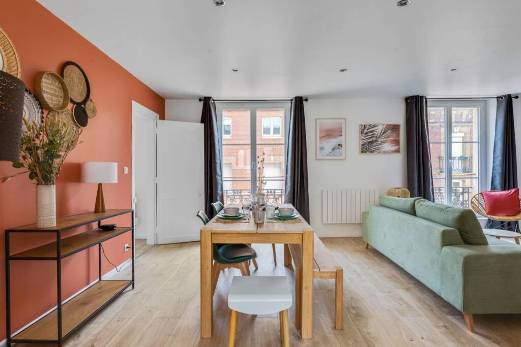 *** Le Refuge Dieppois *** Superbe Duplex Coeur De Ville ディエップ エクステリア 写真